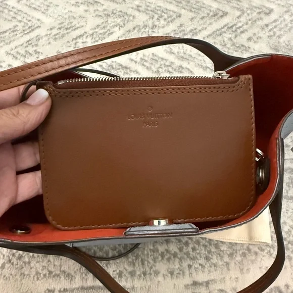 Louis Vuitton Light Blue Monogram Tote - Picture 10 of 16